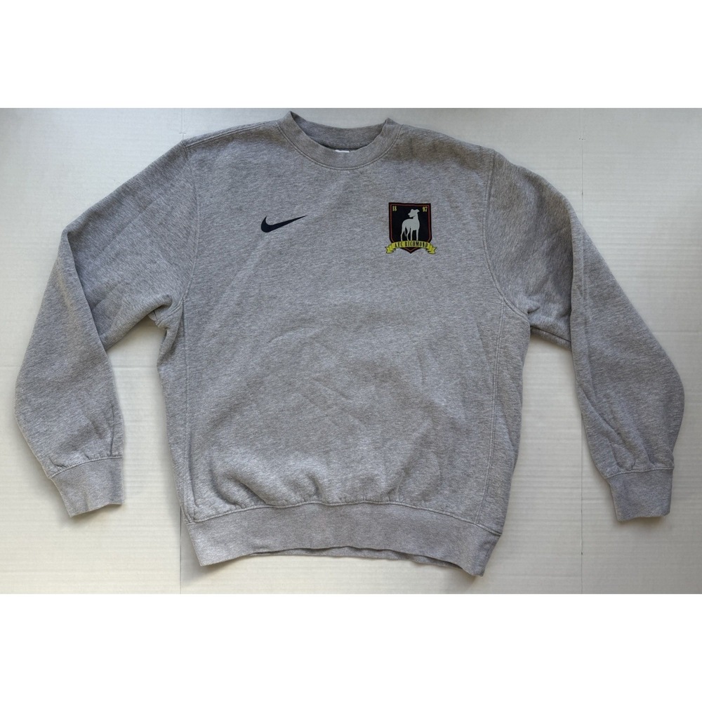 Nike AFC Richmond Crew Sweater Grey Sweatshirt Ted Lasso Men's M FB9974-063